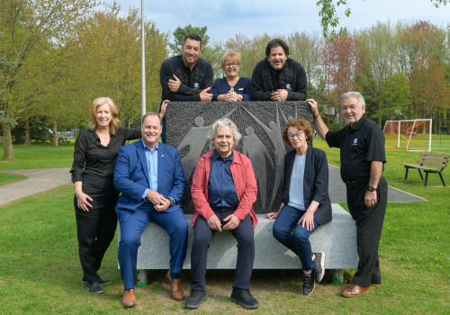 Inauguration de la place des Aînés