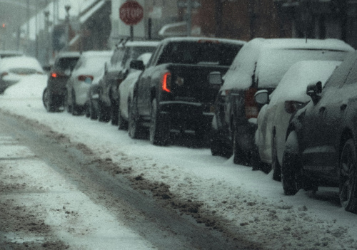 Stationnement hivernal 