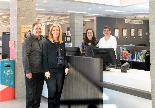 L’ABPQ reconnaît la qualité de notre bibliothèque 